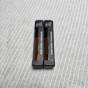 e.l.f 16HR Camo Concealer in Rich Ebony Full Coverage 0.2 fl oz Lot of 2 NIB